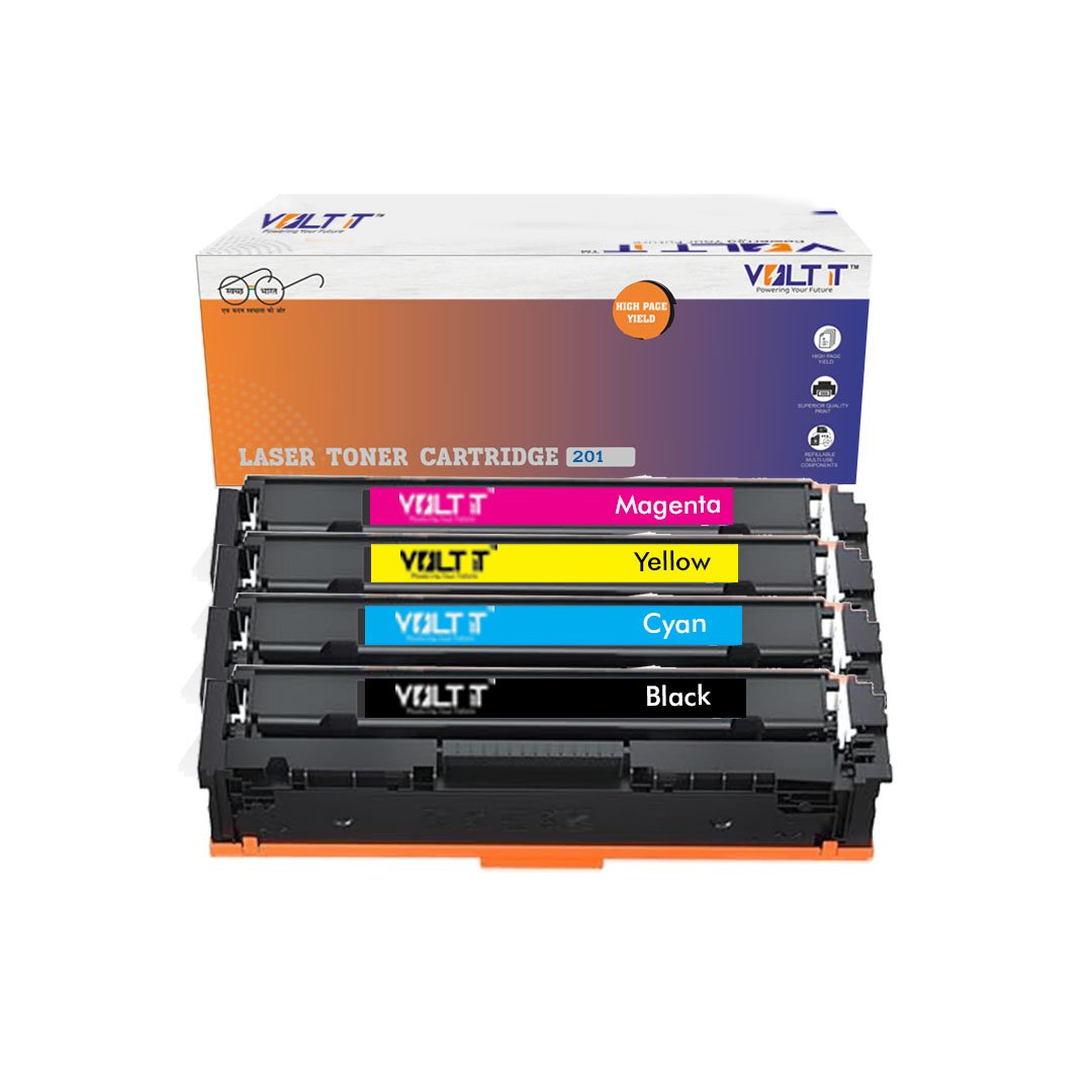 VOLT IT cf 400 compatible Laser  Toner Cartridge  (4 in set) 