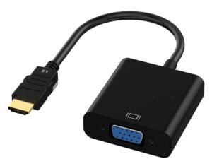 HDMI to VGA adapter with full hd 1080p @ 60hz native resolution,