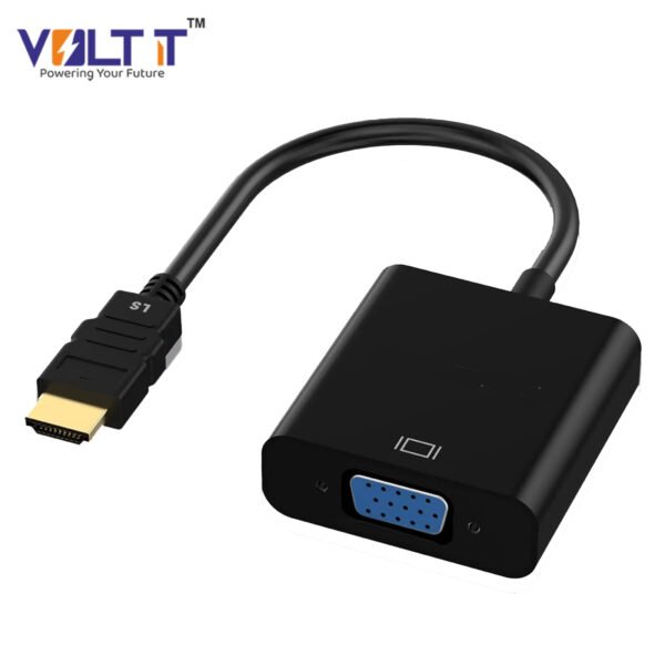 HDMI to VGA adapter with full hd 1080p @ 60hz native resolution,