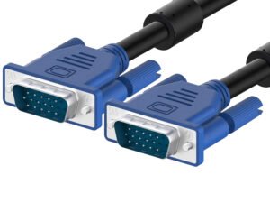 VOLT IT VGA MALE TO MALE VGA CABLE WIRE CORD ( 5METER)