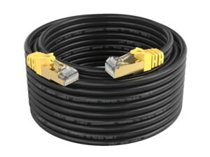 VOLT IT RJ 45 CAT 7 INTERNET OUTDOOR ETHERNET NETWORKING PATCH CORD CABLE (6FEET)