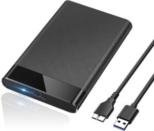 VOLT IT 2.5 INCH EXTERNAL HARD DRIVE ENCLOSURE SATA III TOOL-FREE EXTERNAL HARD DRIVE CASE