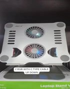 VOLT IT RGB DUAL FANS METAL LAPTOP STAND