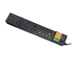 VOLT IT RAKSHA 6-WAY SPIKE GUARD WITH SURGE PROTECTION| MULTI SOCKET SPIKE GUARD 4.8 M