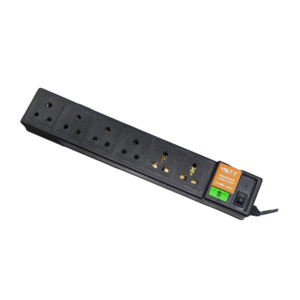 VOLT IT RAKSHA 6-WAY SPIKE GUARD WITH SURGE PROTECTION| MULTI SOCKET  4.8 M