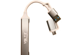VOLT IT 4-IN-1 HIGH-SPEED USB HUB (USB-C+USB-A)