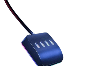 VOLT IT TRANSPARENT RGB USB 3.0 HUB 4-PORT