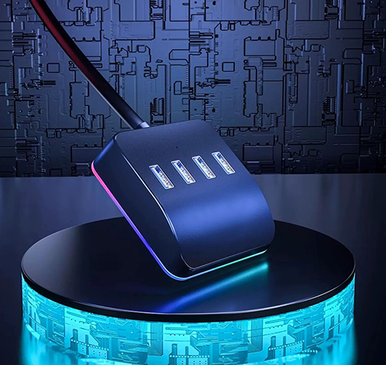 VOLT IT USB HUB 4 PORT 3.0 (RGB) -5GBPS speed VIT-HUB-RGB